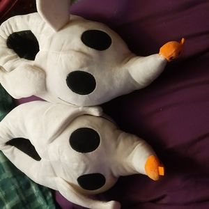 Large women's Disney Nightmare Before Christmas Zero Slippers
